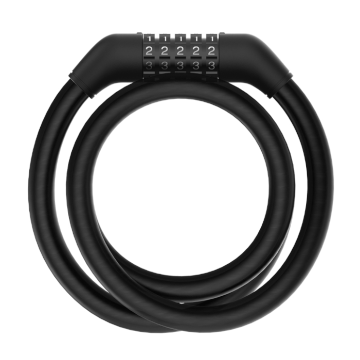 Xiaomi Electric Scooter Cable Lock | Five-Digit Combo | 1200mm Steel Cable | Zinc Alloy Lock - New - Image 2