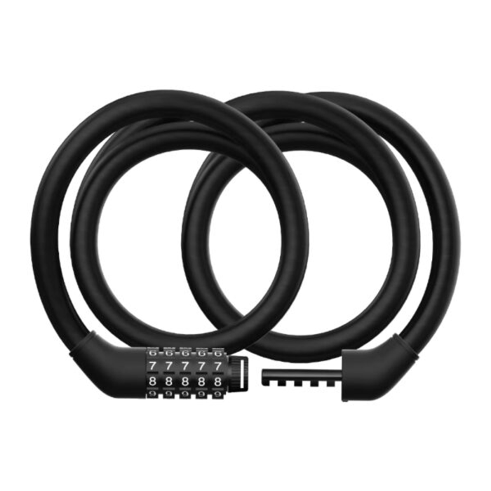 Xiaomi Electric Scooter Cable Lock | Five-Digit Combo | 1200mm Steel Cable | Zinc Alloy Lock - New - Image 3