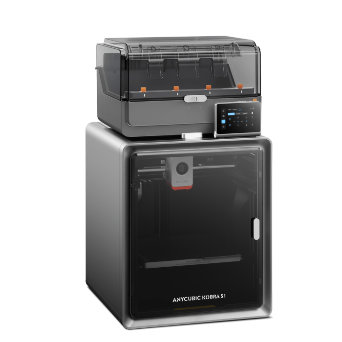 Anycubic Kobra S1 Ace 2 Pro Combo | 16-Colour Multicolour FDM | 600mm/s CoreXY | 250mm³ Build Volume | AI Print Monitoring - New - Image 2