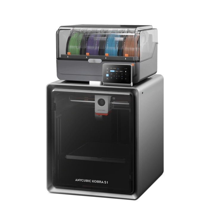 Anycubic Kobra S1 Ace 2 Pro Combo | 16-Colour Multicolour FDM | 600mm/s CoreXY | 250mm³ Build Volume | AI Print Monitoring - New - Image 4