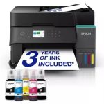 Epson 35ppm Mono 23ppm Colour A4 Print Scan Copy USB Wi-Fi/Wi-FiDirect Ethernet AutoDuplexPrint ADF incl 1 set of ink (2 x Black)